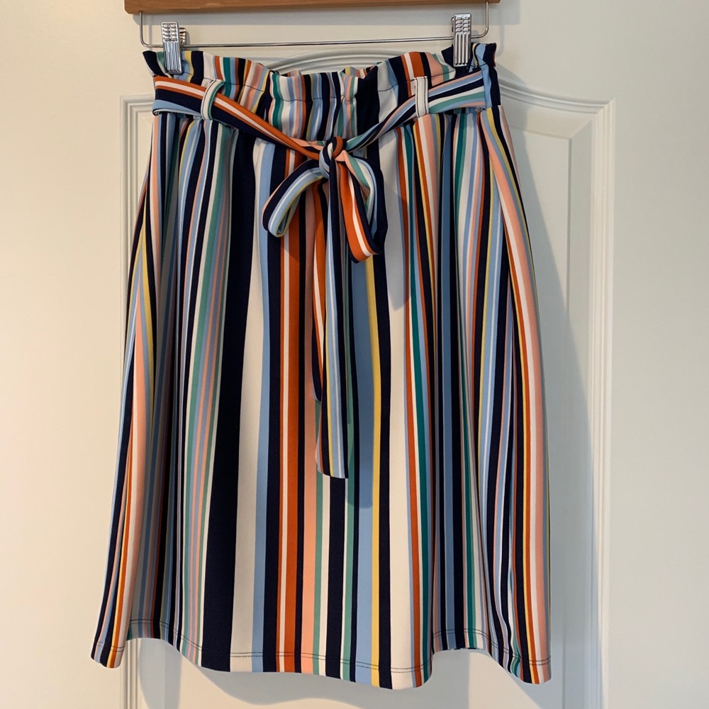Potter’s Pot sz Large multi colored retro skirt